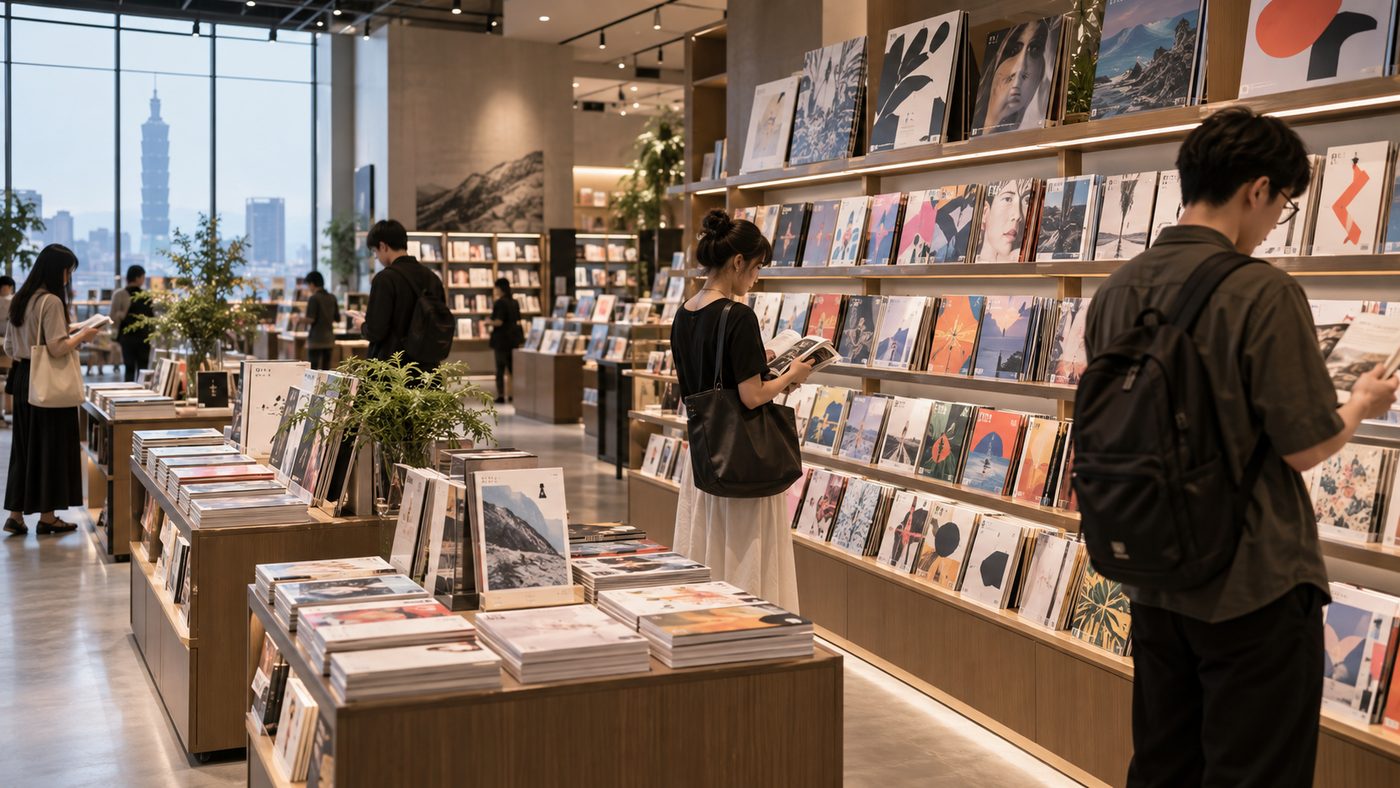 書店雜誌陳列